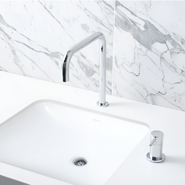 미니미니 높은 2홀 세면수전 크롬 05형 이미지